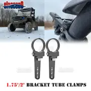 1.75"/2" Bull Bar Roll Cage Mount Bracket Tube Clamps Holder for LED Light Bar