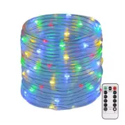 String Lights Outdoor 120 Led 46 ft Waterproof Fairy Lights Dimmable Timer