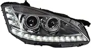 Headlight Assembly Compatible with Mercedes-benz S-class W221 2006-2008 LED DRL Dual Beam Lens LED Sequential Turn Signal