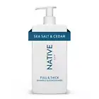 Full & Thick 2-In-1 Shampoo and Conditioner, Sea Salt & Cedar, Sulfate Free, for