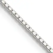 42 Inch Sterling Silver 1.25mm Box Chain