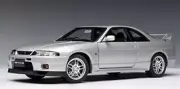 1/18 AUTOart 77321 Nissan Skyline GT-R R33 V-Spec, Silver
