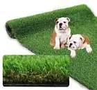 MYOYAY Artificial Grass Turf Rug 3.3x33 ft Artificial Grass Mats 1.2" Pile He...