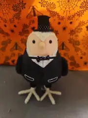 Target Featherly Friends Halloween Hyde & Eek 2023 Radley tuxedo Fabric Bird
