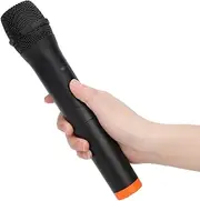 POENVFPO Handheld VHF Wireless Microphone with USB Receiver, Suitable for Singing and Speech, Stable Signal for Karaoke Sessions