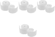 Minkissy 4sets Lash Extension Tape Set under Eye Pads for Lashes Stickers for Extension Supplies 2rolls*4