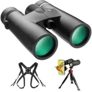 15X45 HD Binoculars for Adults High Powered with Binocular Harness Strap,