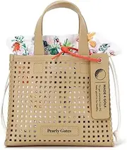 Parly Gates Cart Bag (Drawstring Type, Synthetic Leather x Mesh) / Golf Round / 053-5181503 031_White FR