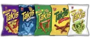 Takis Mix: Fuego | Blue Heat | Original | Salsa Brava | Huakamoles | 70g Each