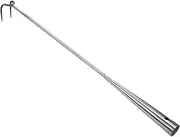 MUCKLILY Stainless Steel Meat Hooks for BBQ and Roasting Meat Processing Tool for Butchers and Easy to Clean Design for Outdoor Grilling and Kitchen Use