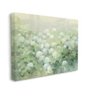 Stupell Industries Floral Blue White Hydrangea Garden Farmhouse Painting, Des...