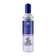 Fido's White And Bright Shampoo Fur Cleansing Dogs Cats 1L