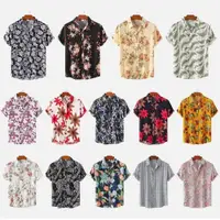 在飛比找ETMall東森購物網優惠-2022 floral short-sleeved flor