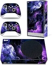 SYGTOYUE Skin Sticker for Xbox Series S Console Controller - Full Skin Set Protective Wrap Cover Compatible for Microsoft Xbox Series S - Galaxy (Version Ⅱ)
