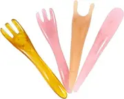 4Pcs Scraping Massage Kit Beeswax Therapy Tools for Neck Face Body Comfortable Durable Non Scratch Massage Scrapers for Relief