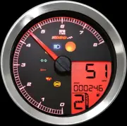 Koso Chrome TNTB Multi Function Gauge Meter Yamaha Bolt 950 R Spec 15-19