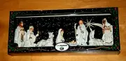 Euromarchi 8 Piece Holy Nativity 5" Figure Set New Box Italy Christmas $200 Valu