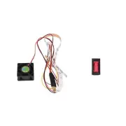 Arcade Home Edition PCB Board 5-Pin Power Cable w/LED Strip and Power Switch i