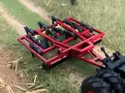 1/64 Custom Chisel Plow 11 Shank Red