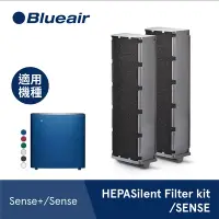 在飛比找Yahoo奇摩購物中心優惠-瑞典Blueair Sense+專用濾網 HepaSilen