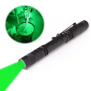Pen Type Green Light LED Flashlight Hunting Night Vision Plants Green LED Torch
