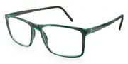 Silhouette Vivid Sky FR 2956/75 5510 Men's Glasses Green Size 55 - Private Health Rebate - Blue Light Block Available