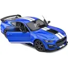 Ford Mustang GT 500 FastTrack Performance Blue 1:18 Scale Diecast Replica Solido