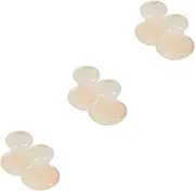 3sets Face Massager Portable Facial Massage Tool Mushroom Shape Massager Set Essential Oil Compatible for Spa Home Use 2pcs*3