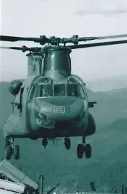 Vietnam War Photos -- CH-47 Chinook -
