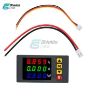 Digital DC 0-100V 10A 4-Bit LED Voltmeter Ammeter Power Volt Current Amp Meter