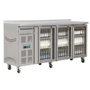 Polar U-Series 3 Door Premium Bar Fridge 543Ltr - Under Bench Fridges (CK491-A) - CK491-A
