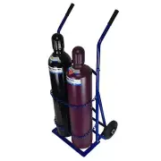 E Size Welding Cylinder Trolley (MED) Rubber wheel - Oxy Acetylene