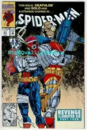 SPIDER-MAN #21, NM, Erik Larsen, Deathlok, Doc Ock, more in store 1990 1992