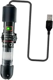 ＫＬＫＣＭＳ Fish Tank Heater Mini Aquarium Heater Heating Rod,USB,Automatic Intelligent Heating Tool with Accurate Temperature Control