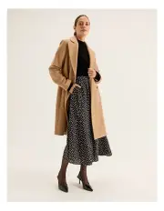 [REVIEW] Frances Coat in Camel
