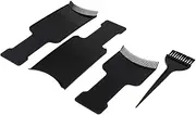 Baluue Hair Dye Brush and Comb Set Hair Coloring Kit Highlighting Board Professional Hair Tool