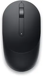 Dell Full-Size Wireless Mouse / MS300, USB Wireless Receiver 2.4 GHz, Optical LED, Scrolling Wheel, Black.