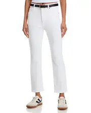 Frame The Pencil Ankle Jeans in White