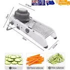 Lemon Slicer Slicer Fruit Peeler Julienne Cutter Chopper Adjustable Blades