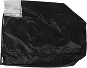PAMINGONO Upright Refrigerator Dust Cover Waterproof Oxford Cloth Fridge Protector Double Zipper for Black