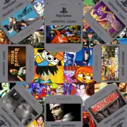 Custom PlayStation 1 (PS1) Memory Card Stickers - Catalog #1 - 250 Designs!