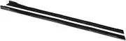 8pcs 2.2m Car Side Skirt Extension Splitter Winglet Side Wing Bumper Lip Compatible for Audi A3 S-line / S3 2017-2019(Carbon Fiber Look)