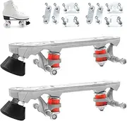Skate Plate,Four-Wheel Roller Skate Bracket Roller Plate | Aluminum Alloy Roller Road Drift Skates Plate for New Year, Valentine's Day