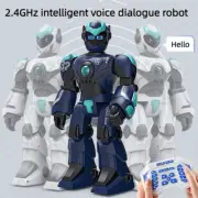 2.4GHz Charge Remote Control Intelligent Gesture Voice Electric Robot Kid Toys