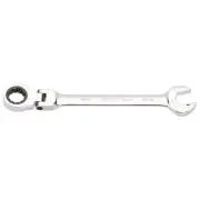 Draper 18mm Metric Ratcheting Combination Spanner Flex Head Chrome 06863