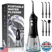 Water Flosser for Teeth Cleaning and Flossing, 5 Modes Rechargeable Cordless
