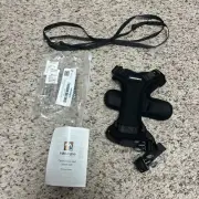 Rabbitgoo Cat Harness w/ Leash Size Extra Small Black Adjustable Vest Breathable