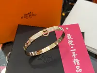 在飛比找Yahoo!奇摩拍賣優惠-☆最愛二手精品☆ HERMES CDC 18K金 750 近