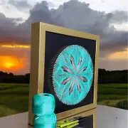 Premium String Art Kit - Stunning DIY Craft Set with Pre-Installed Nails