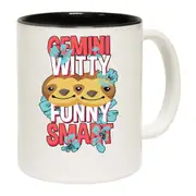 Gemini Twins Birthday Witty Funny Smart Mug Cup